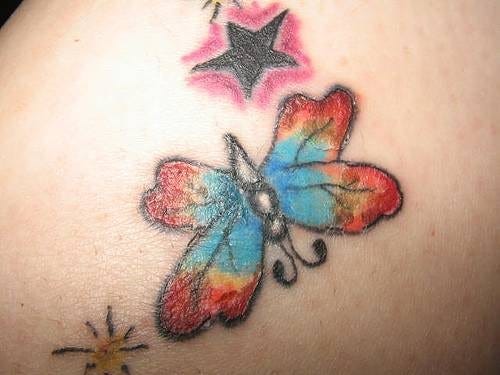 1074 butterfly tattoo