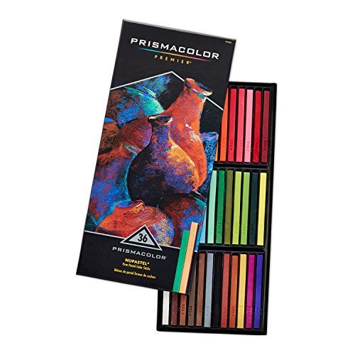 Prismacolor Premier NuPastel Firm Pastel Color Sticks, 36-Count