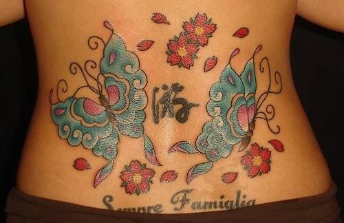 1079 butterfly tattoo