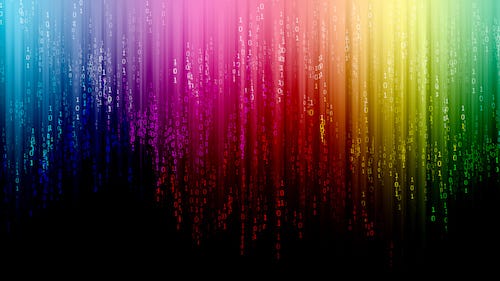 digital spectrum colors