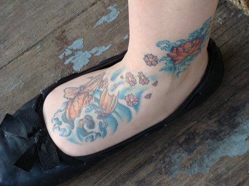 Ankle Tattoo 1155