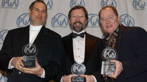 Steve Jobs, Ed Catmull, Hohn Lasseter Pixar winner prize