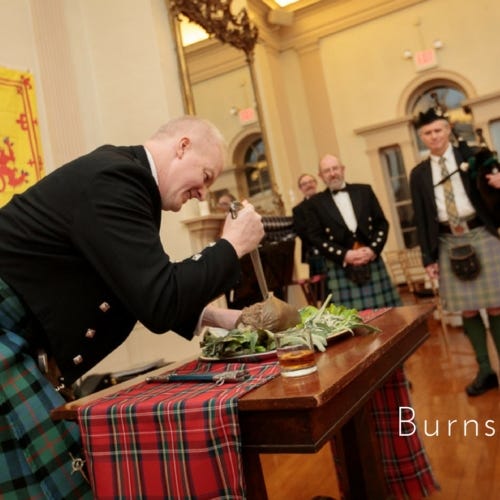 Salem Scene - Burns Night 2017 Hamilton Hall