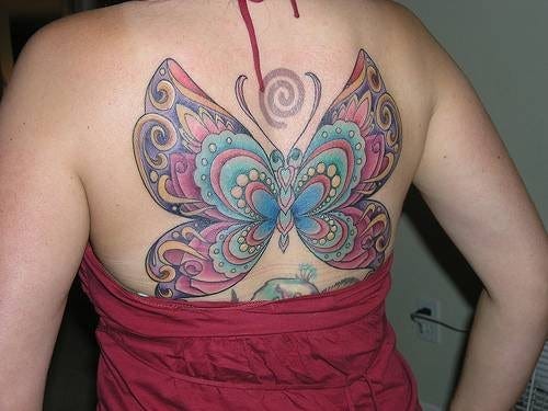 1054 butterfly tattoo