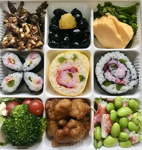 bento lunch, Japan