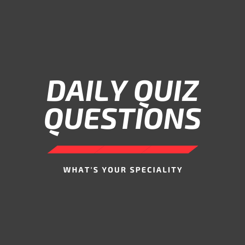 Daily Quiz Questions on Facebook, Twitter and BuyMeACoffee