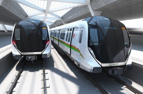 Metro Train in Singapore