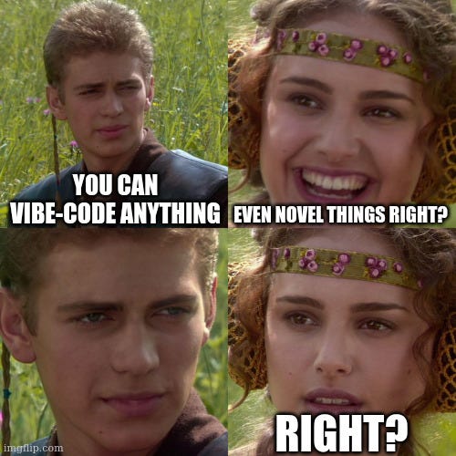 My Thoughts on Vibe Coding and AI, and why I believe it can never replace me.