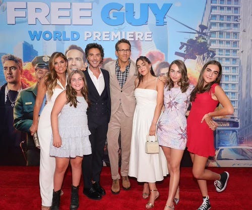 Free Guy Production Team With Some of the Actors