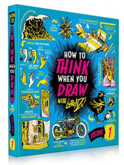 Book cover image of How to think when you draw Volumes 1