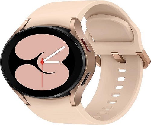 A beautiful Pink Smart Watch for Women.
