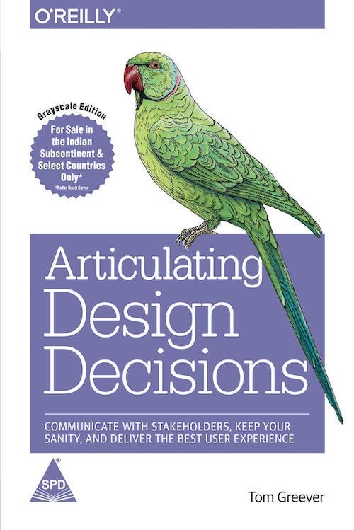 Book cover image of Articulating design decisions