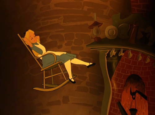 Alice on a Falling Rocking Chair — Walt Disney