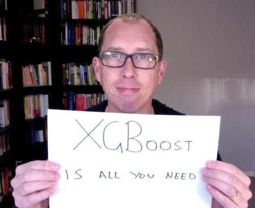 XGBoost is all you need