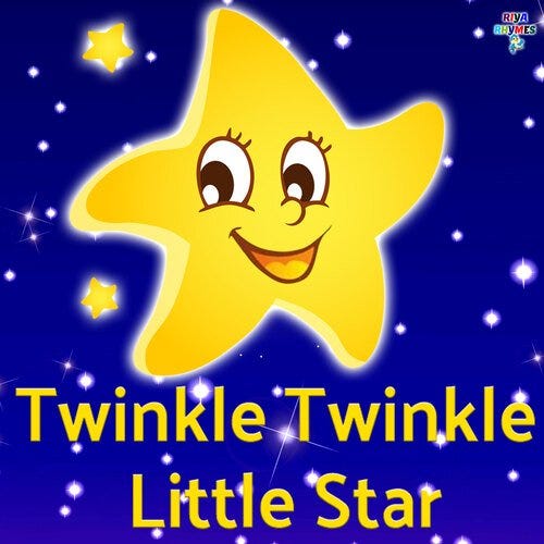 image for of a smiling star for Twinkle Twinkle Little Star