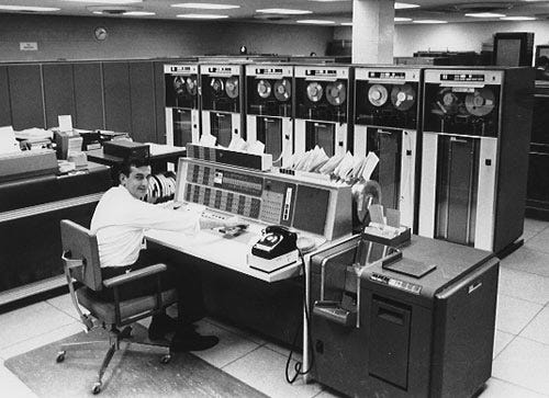 IBM 7094, the first time-sharing computer