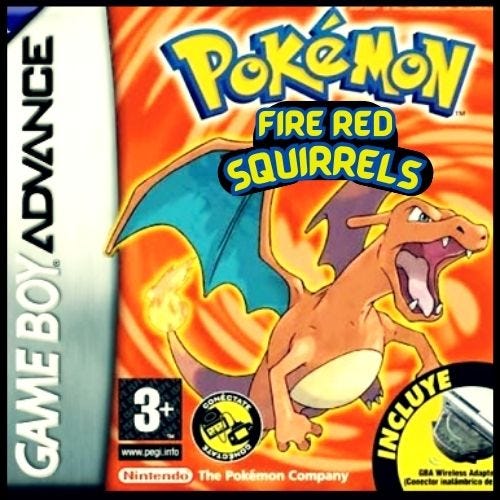 1636 Pokemon Fire Red Squirrels