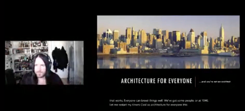 virtual conference: David Whitney’s talk on Architecture for everyone