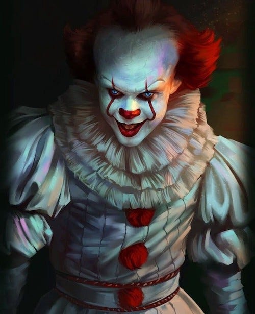 Pennywise the Nigerian government, formerly known as the Dancing Clown.