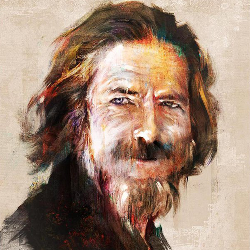 Picture of Alan Watts.