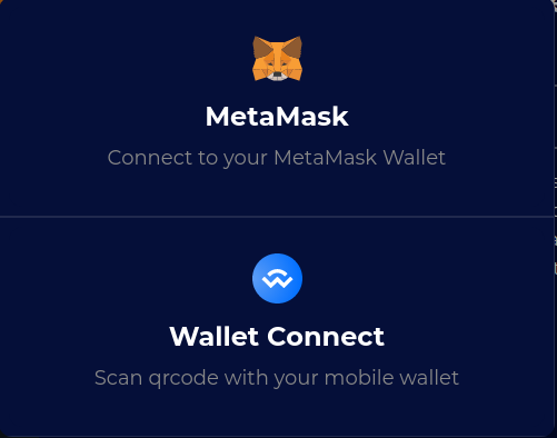 The wallet selection process