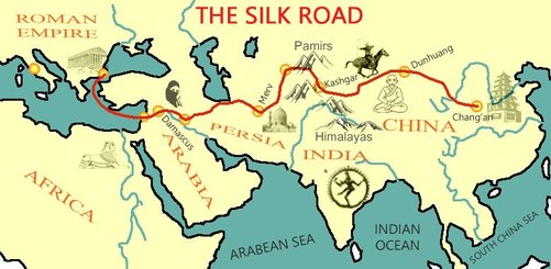 The Silk Road Map