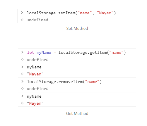 localstorage example