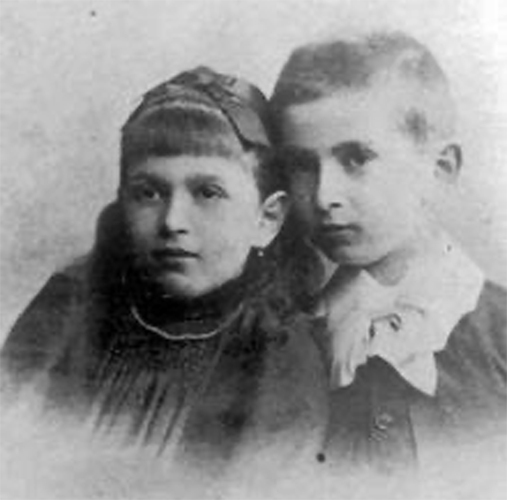 Ida Bauer (Dora) and her brother Otto