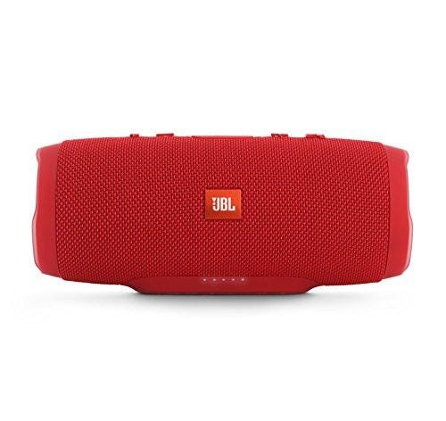 JBL Charge 3 Portable Bluetooth Speaker, Red