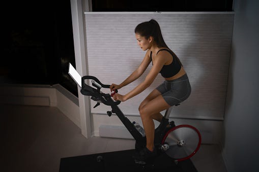 Foldable Exercise Bike for Short Person