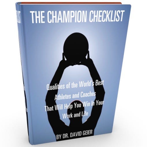 The Champion Checklist