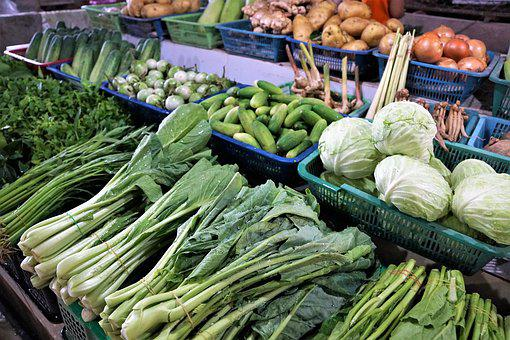 Vegetables for sale