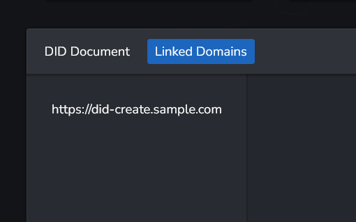 Image showing linked domains