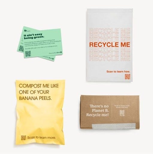 Packages that promote sustainability