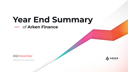 New Year is Just Around the Corner: Arken Finance’s 2022 Overview