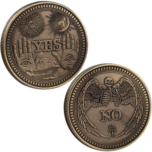 Yes No Challenge Coin Collector's Medallion Souvenir