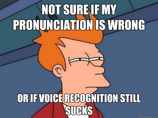 Voice recognition meme
