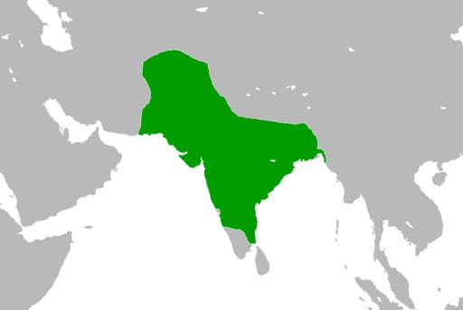 Mughal Empire in 1700