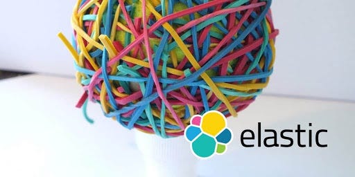 An image of elastic bands added to resemble to elastic database