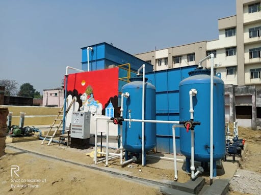 sewage treatment plant