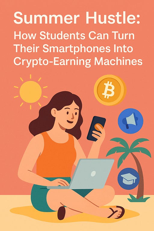 Summer Hustle: How Students Can Turn Their Smartphones Into Crypto-Earning Machines