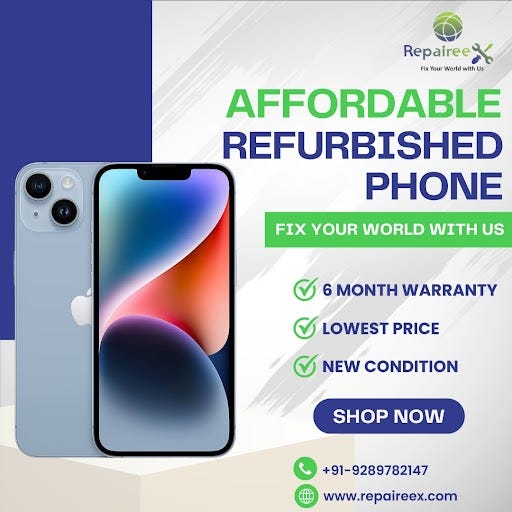 If you are looking for affordable refurbished phones we at Repaireex will provide you at an affordable price and with several variety of phones.