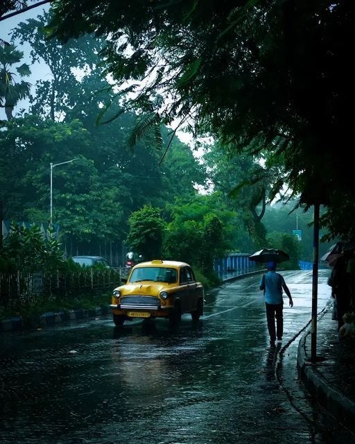 Photo of monsoon in city
