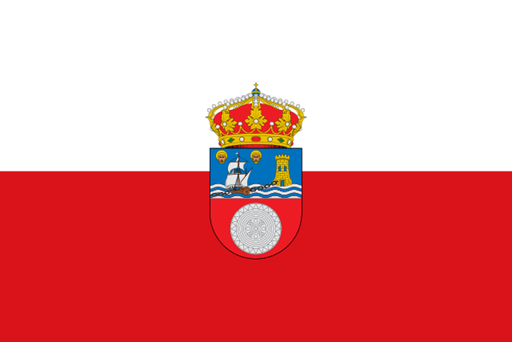 坎塔布里亞(Cantabria)自治區旗幟(bandera)
