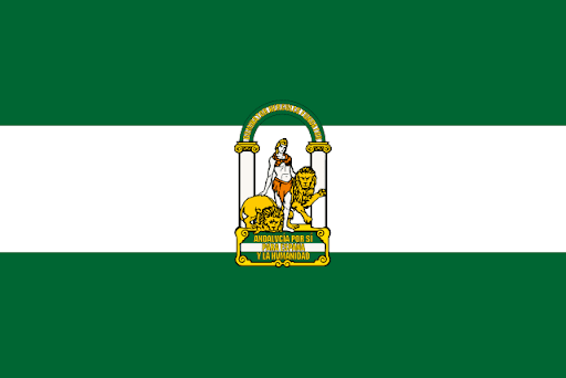 安達魯西亞(Andalucía)自治區旗幟(bandera)