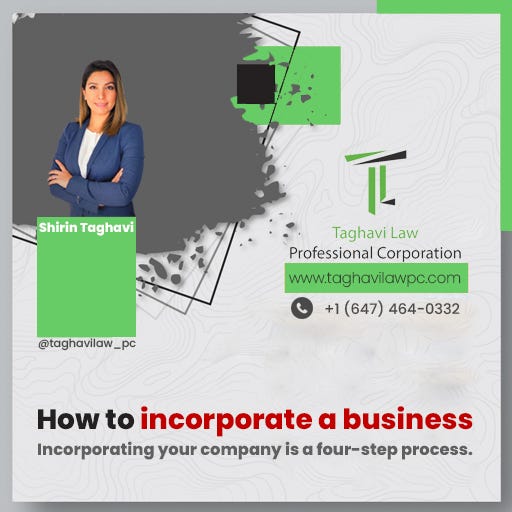 How to incorporate a business ?