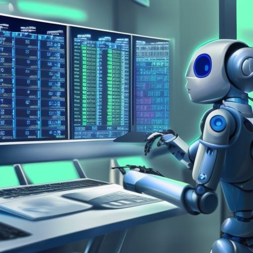 Robot AI stock trader
