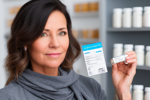 The image shows a person holding a handful of diet pills, looking skeptical as they read the label. The background is blurred, but there are other pills and supplements visible in the foreground. The image represents the potential risks and unknowns associated with relying on diet pills as a method of extreme weight loss.