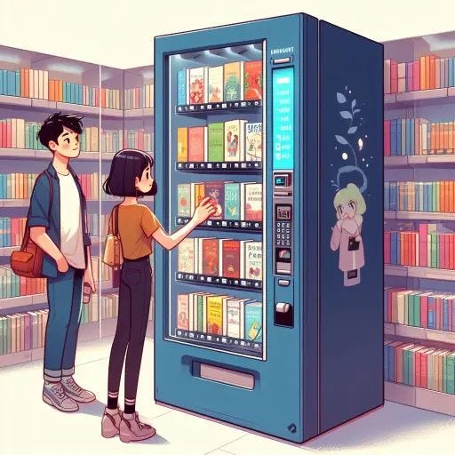 Book Vending machine