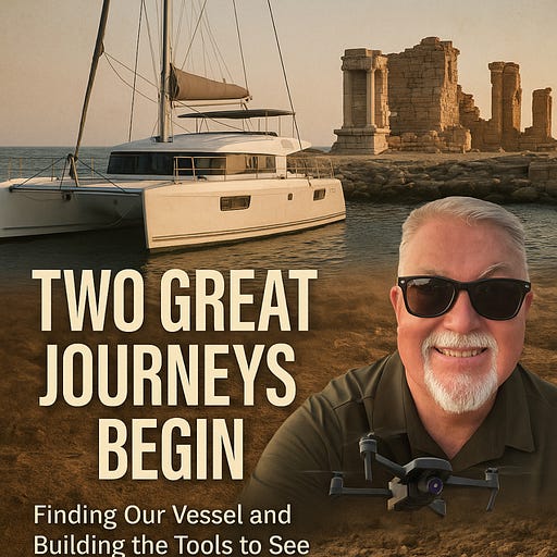 Two Great Journeys Begin: Finding Our Vessel and Building the Tools to See Beneath the Earth
